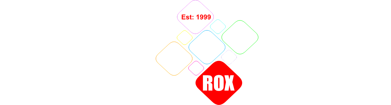 rox logo white writing rox logo white writing